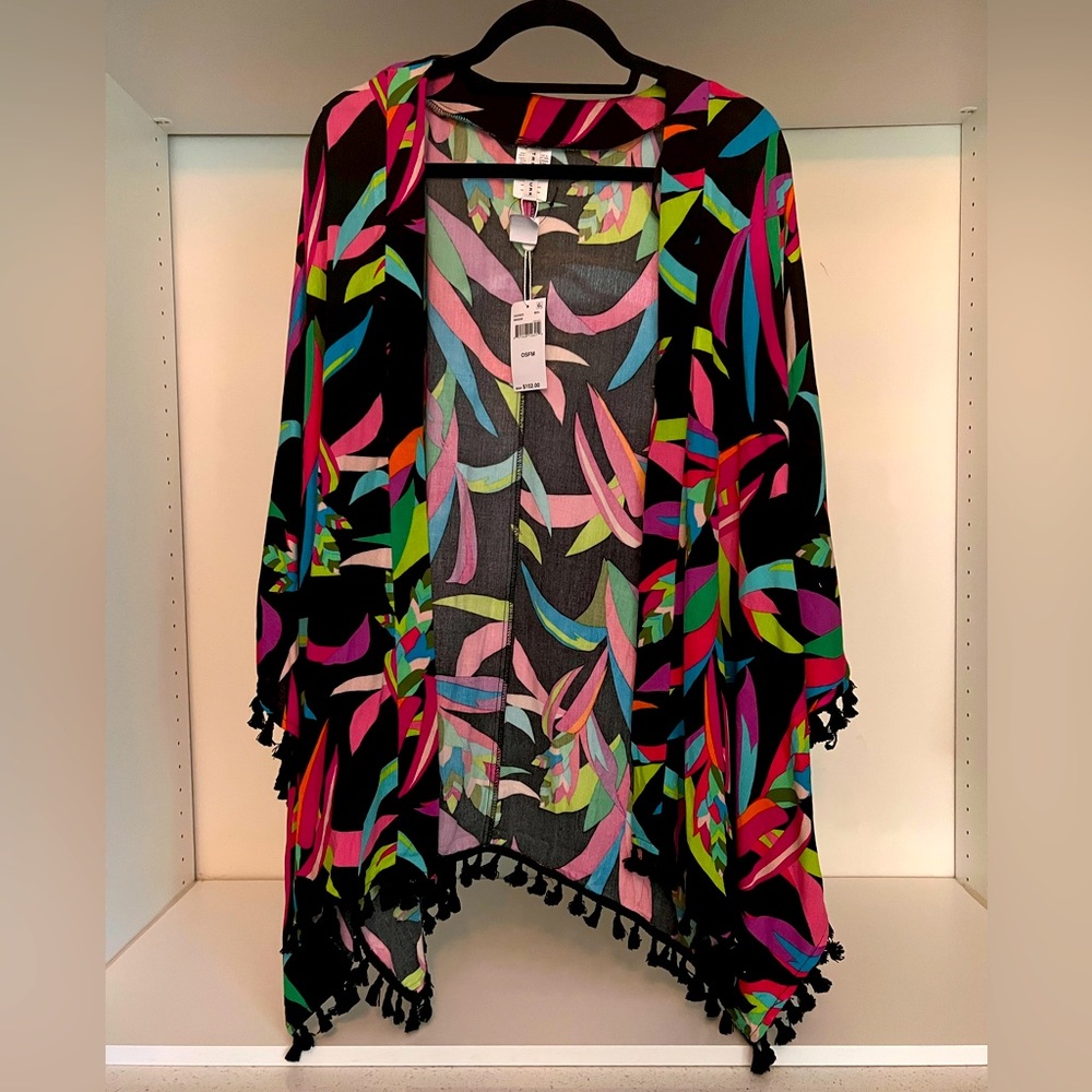 Trina Turk Swim Collection Birds Of Paradise Cover Up